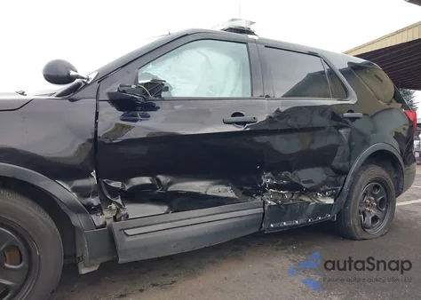 2017 Ford Explorer Police Interceptor from USA, damaged, VIN 1FM5K8AR8HGD93711